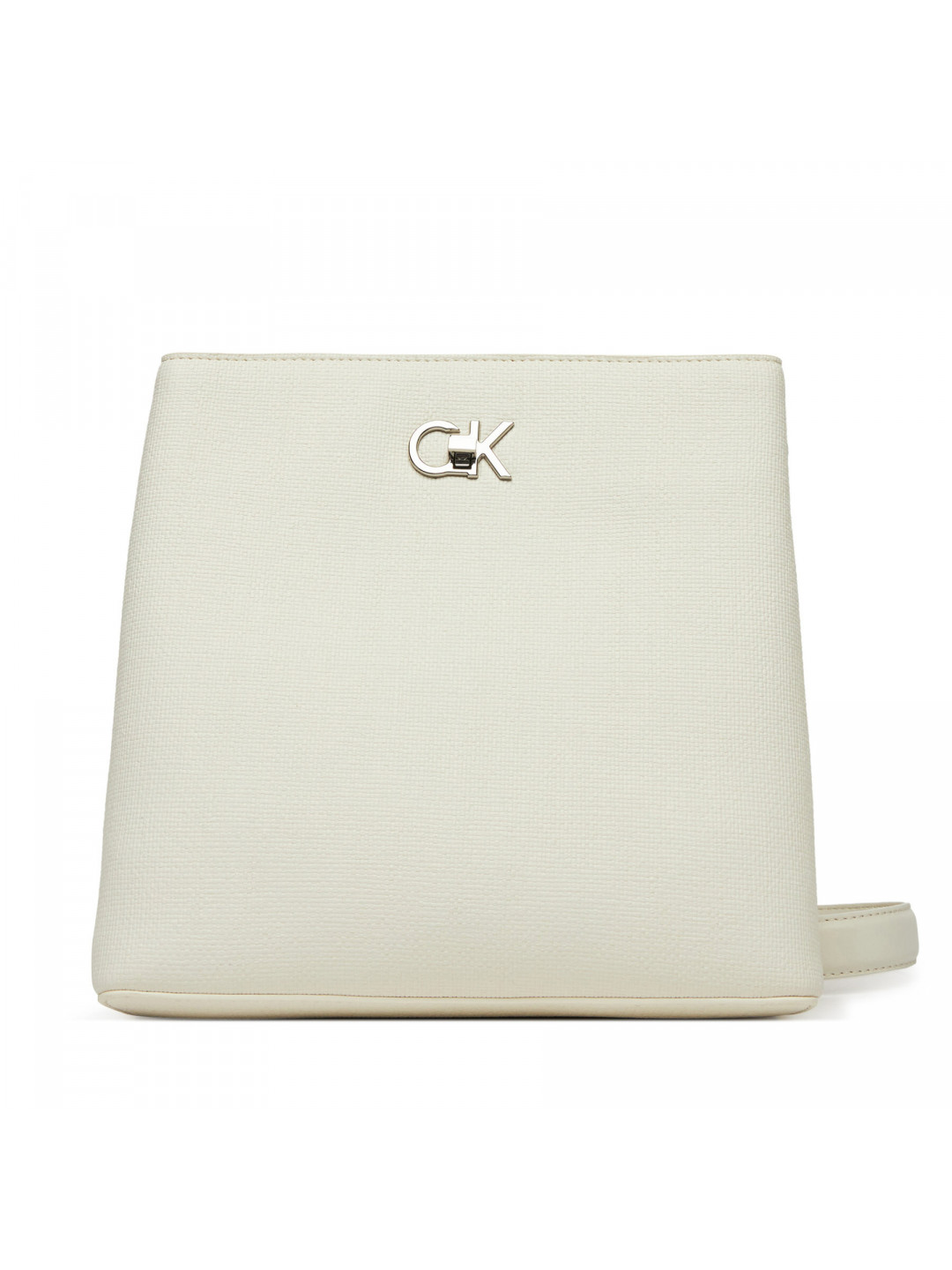 Kabelka Calvin Klein Ck Bucket Bag Tex K60K613179 Bílá